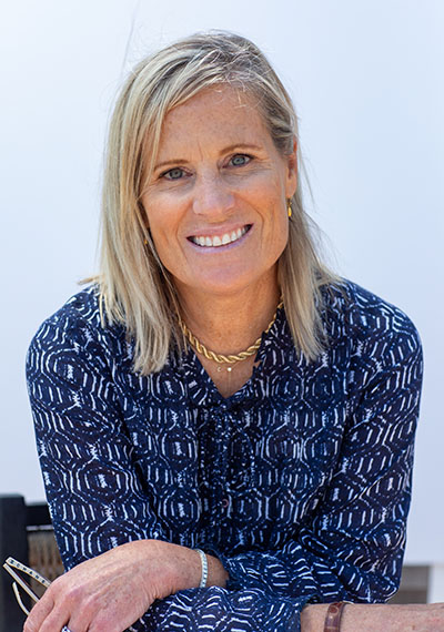Carolyn Thayer, owner of Carolyn Thayer Interiors on Nantucket and in Boston